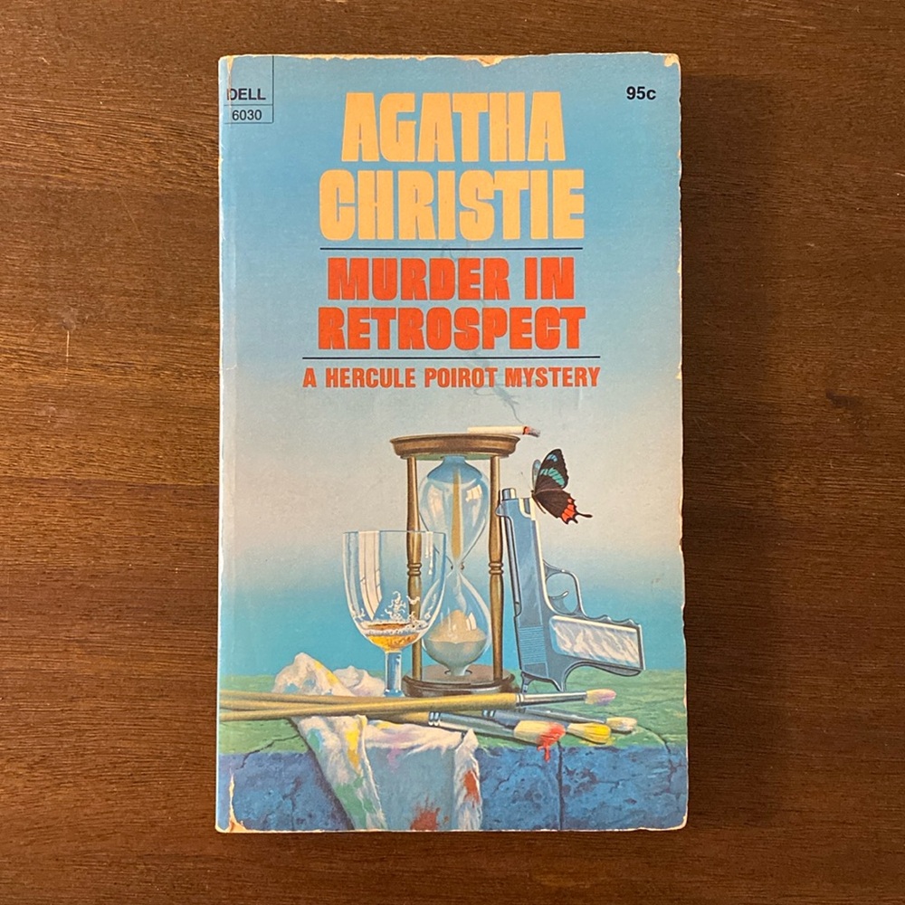 Murder in Retrospect by Agatha Christie A Hercule Poirot Mystery (Vintage, 1974)